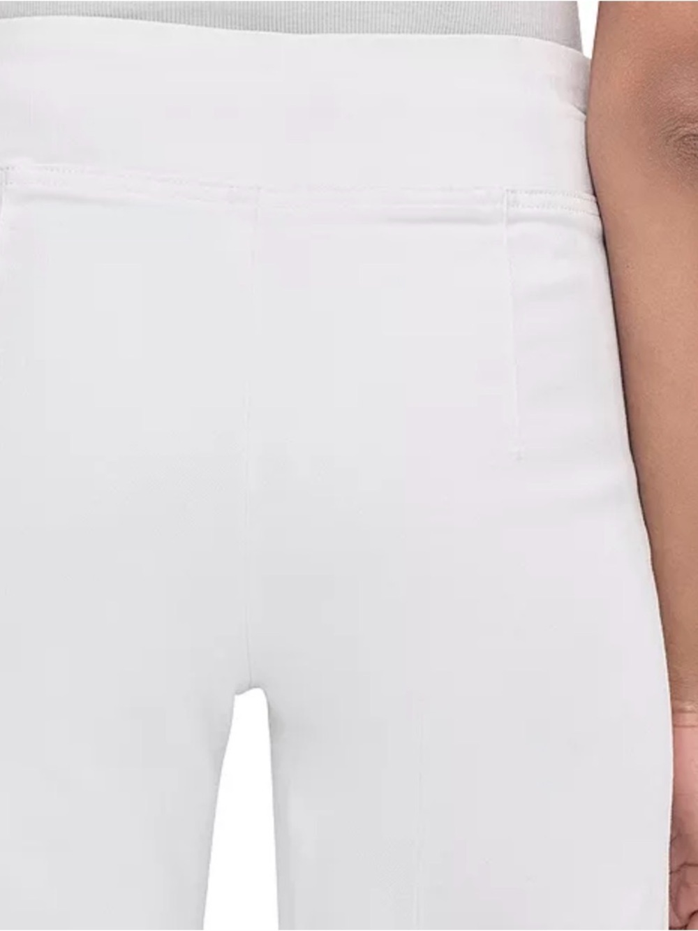 Frame Denim Women's Jetset Crop High Rise Wide-Leg White Cropped Pants NEW - Picture 5 of 8